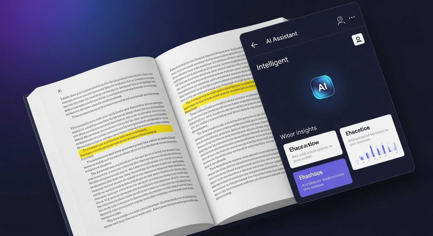 AI-powered book reader with intelligent assistant